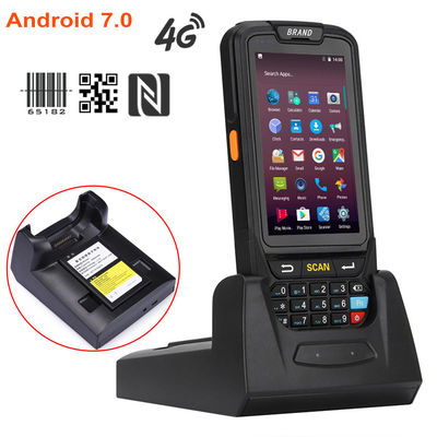 4.0 بوصة 480x800 الصناعية المحمولة الطرفية 4G PDA الماسح الضوئي Android