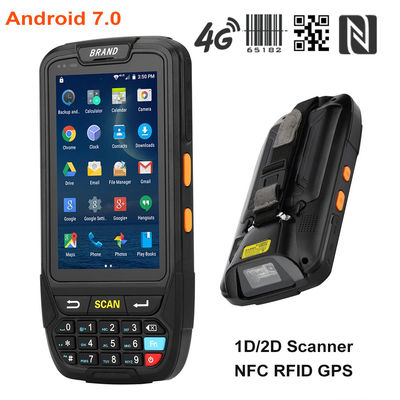 IP65 16G Rugged Handheld PDA، 480x800 4 Inch PDA Android 7.0
