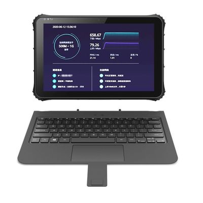 الجهاز اللوحي الصناعي RS485 12600mAh الذي يعمل بنظام Windows 10 ومقاوم للسقوط
