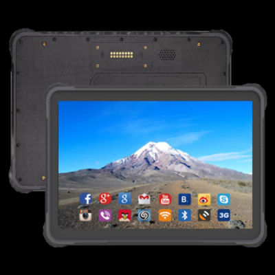 IP65 10.1 بوصة Z8350 الكمبيوتر اللوحي الوعرة Windows 10 Pro 4G LTE مع قارئ UHF