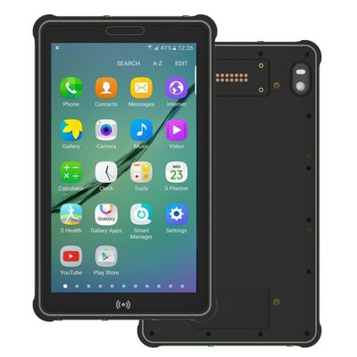 BT4.0 400nits 2.0GHz Android 11 8 Inch Tablet 6GB RAM مع قارئ UHF