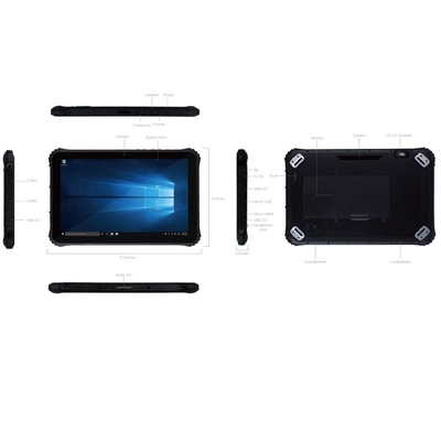 12.2 بوصة 1920x1200 Windows 10 Rugged Tablet Intel CPU 6Y30