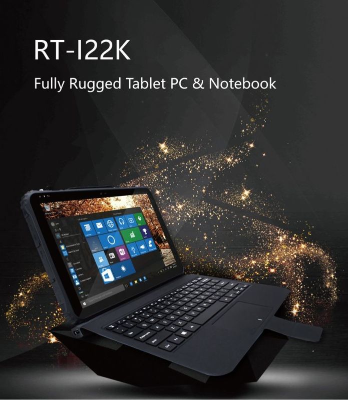 RJ45 Windows 10 Rugged Tablet 6300mAh Battery ، 8GB RAM Tablet Windows 10 4G LTE