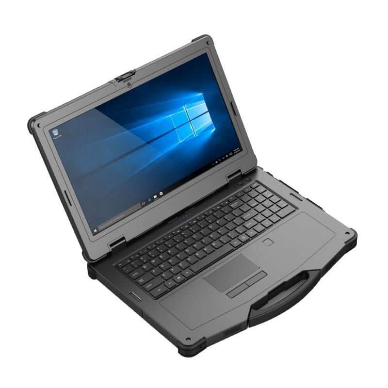 15.6 بوصة الكمبيوتر اللوحي وعرة Windows 10 ، 700cd / M2 الكمبيوتر اللوحي الصناعي قارئ RFID