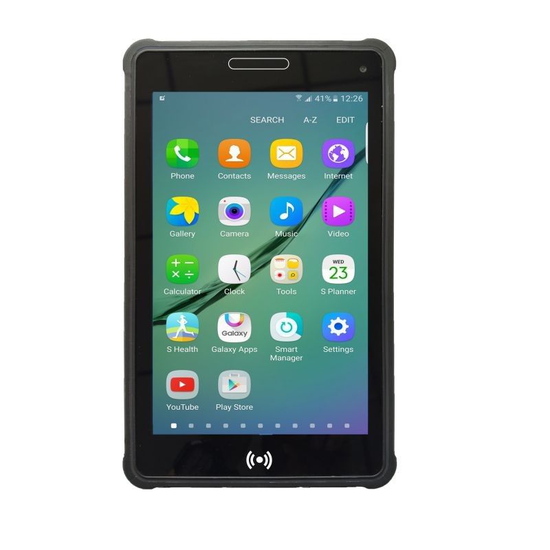 BT4.0 400nits 2.0GHz Android 11 8 Inch Tablet 6GB RAM مع قارئ UHF
